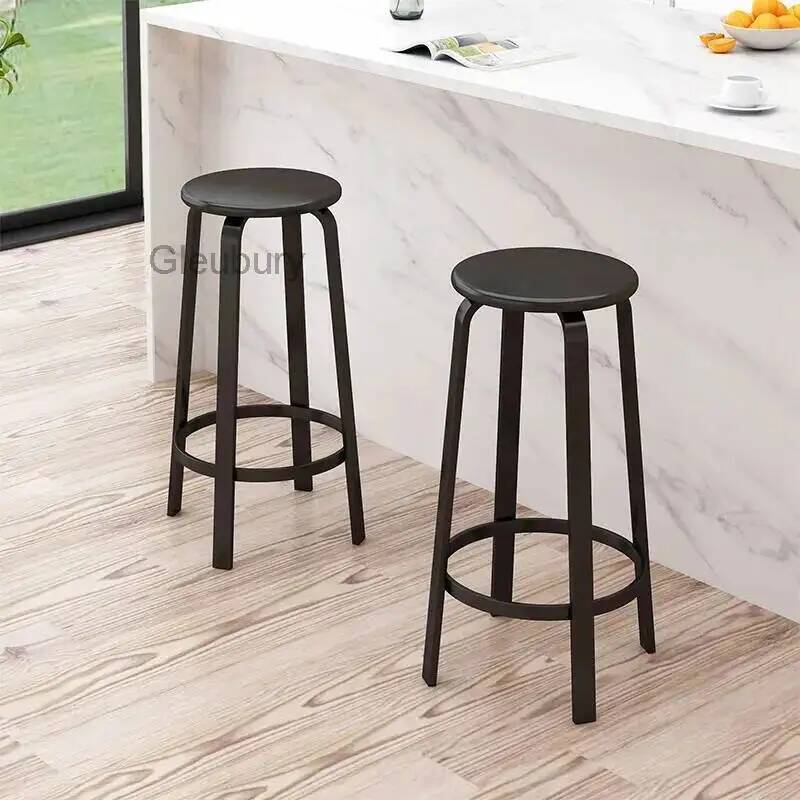 with Round Seat Stools Metal B - Home Bar Seating 리뷰 및 가격