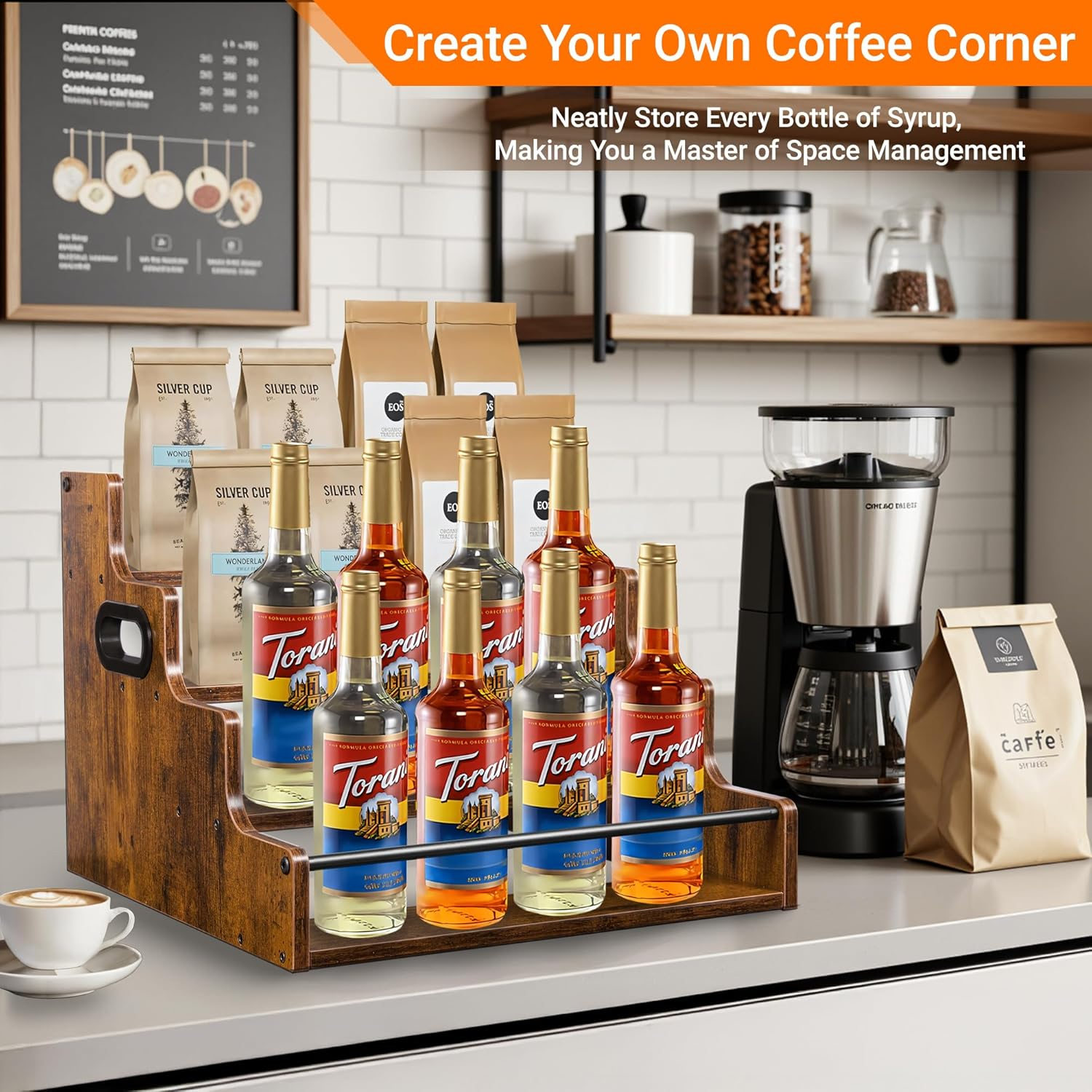 Liquor Bottle Display Shelf, C - Home Bargains 리뷰 및 가격
