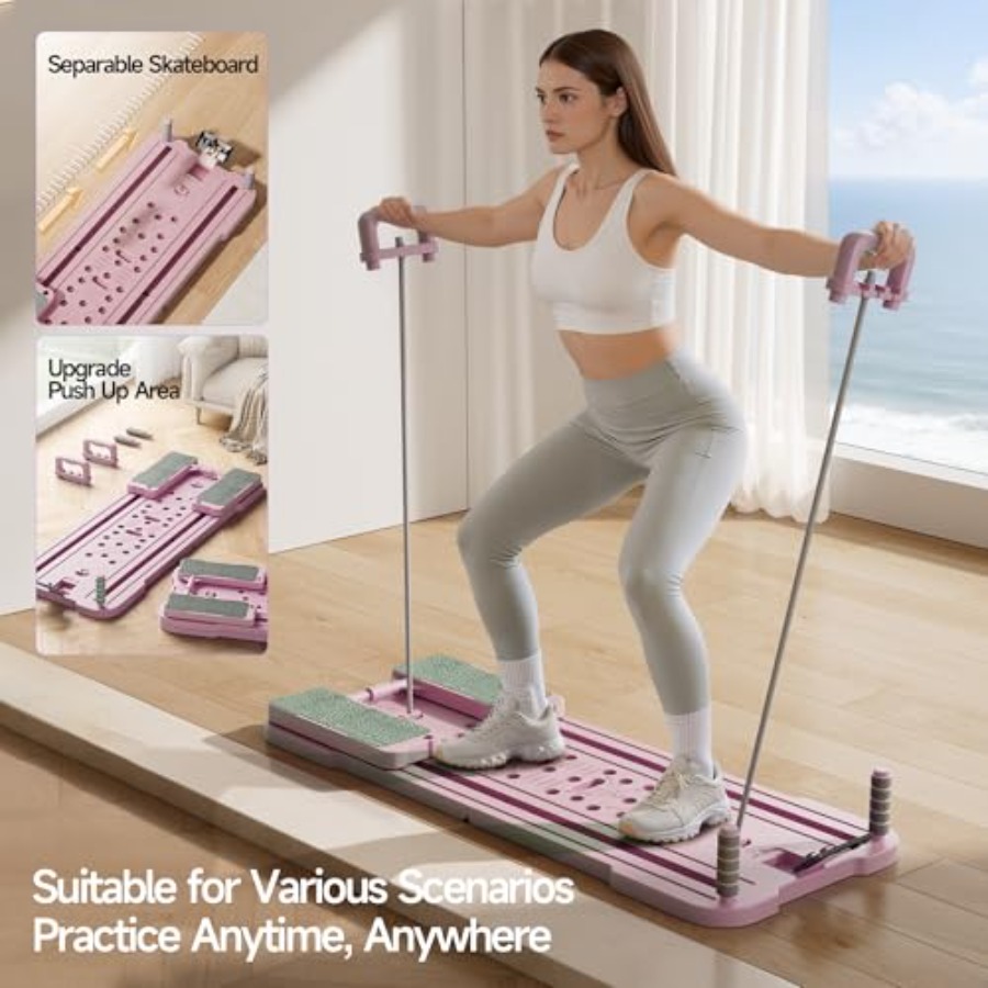 7-in-1 Foldable Pilates Board  - Home Bar Setup Kit 리뷰 및 가격