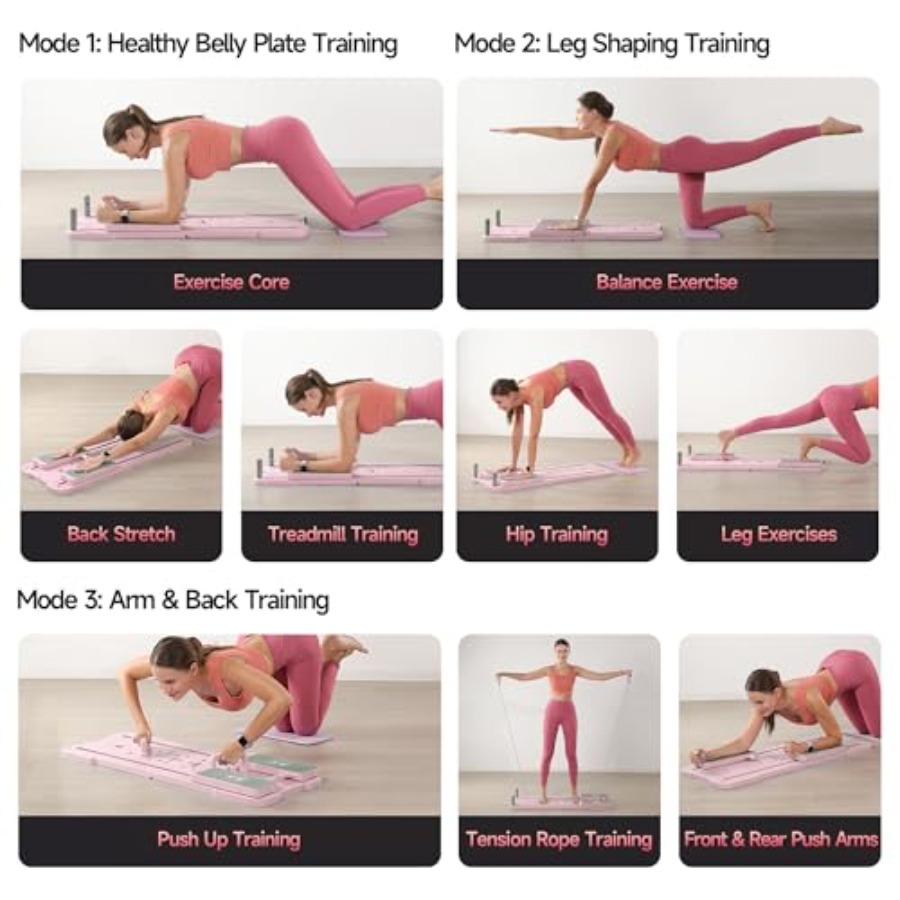 7-in-1 Foldable Pilates Board  - Home Bar Setup Kit 리뷰 및 가격