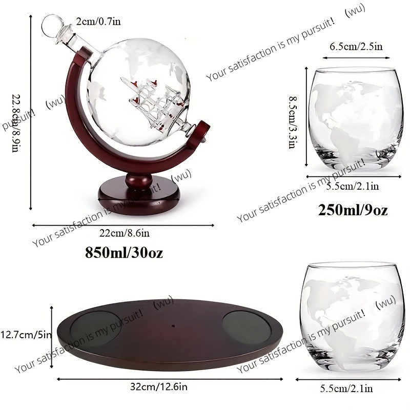Whiskey Decanter Globe Set wit - Decanter Globe Set 리뷰 및 가격