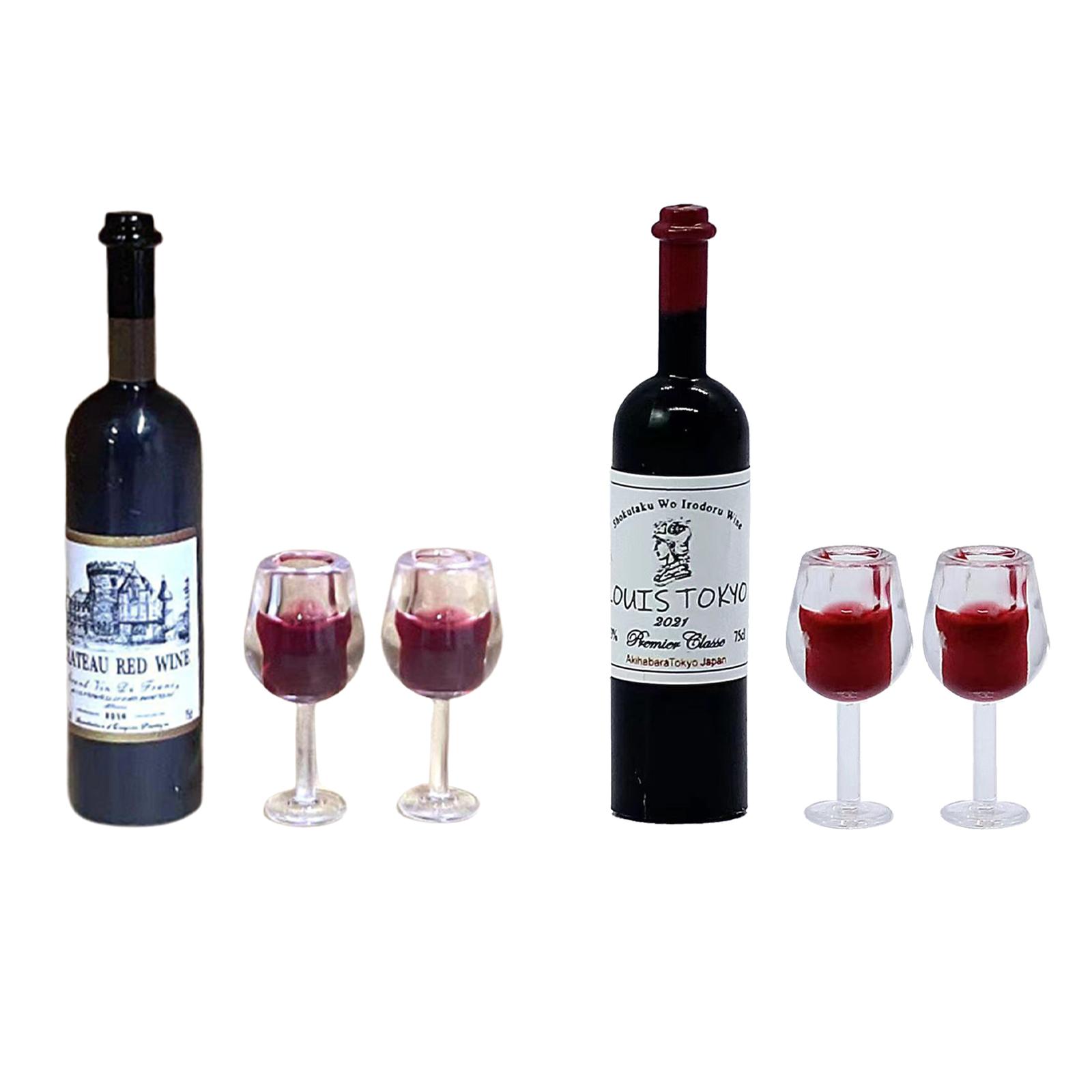1/12 Scale Dollhouse Wine Bott - Home Bar Supplies 리뷰 및 가격