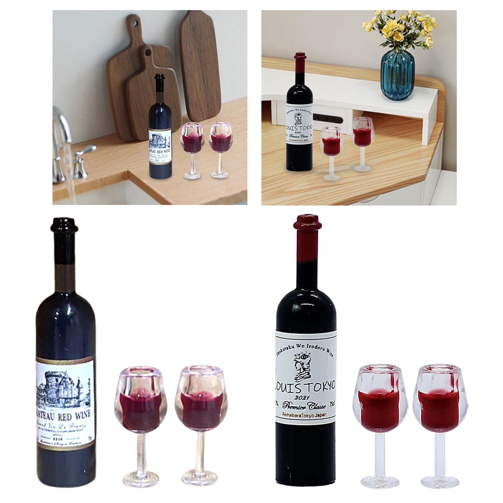 1/12 Scale Dollhouse Wine Bott - Home Bar Supplies 리뷰 및 가격