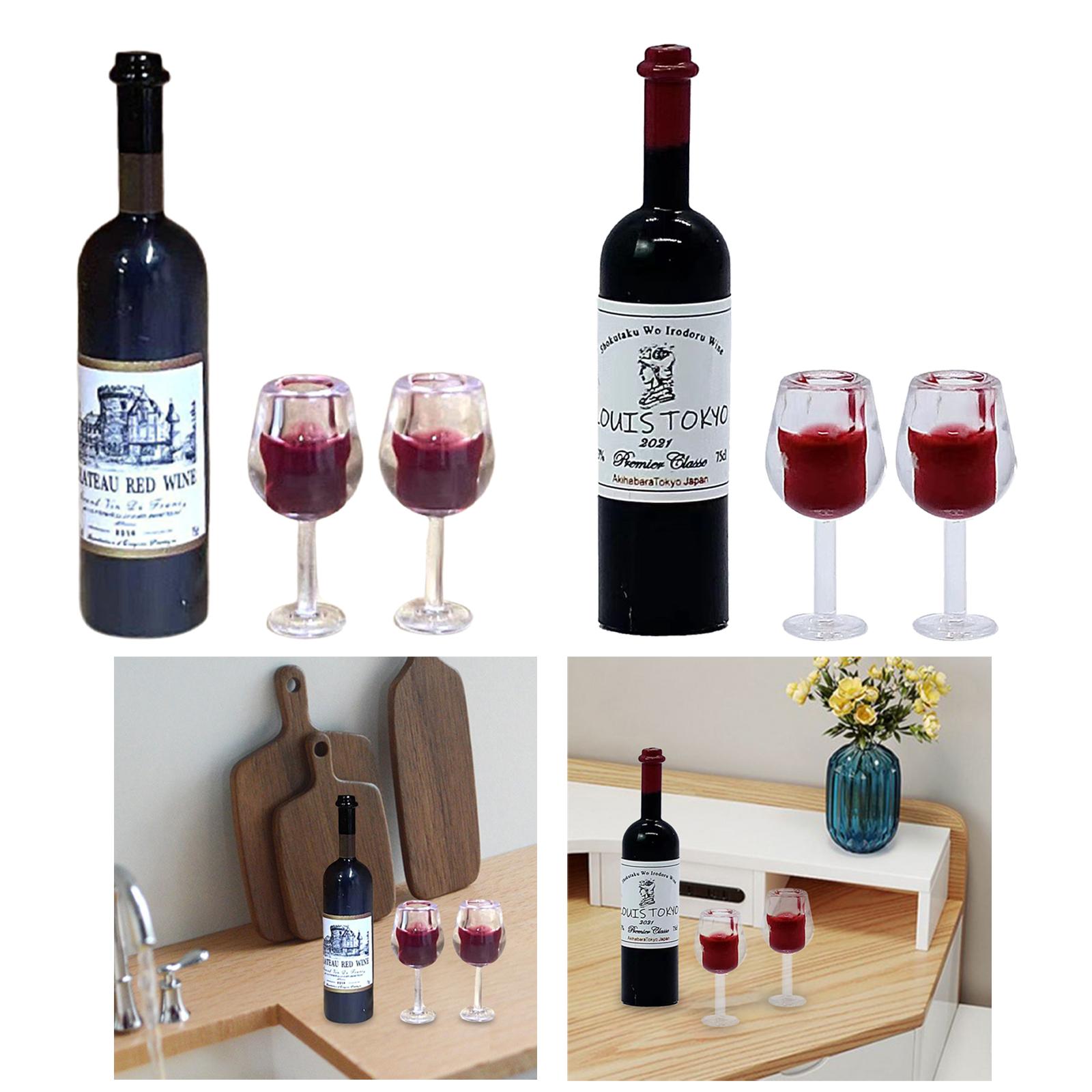 1/12 Scale Dollhouse Wine Bott - Home Bar Supplies 리뷰 및 가격