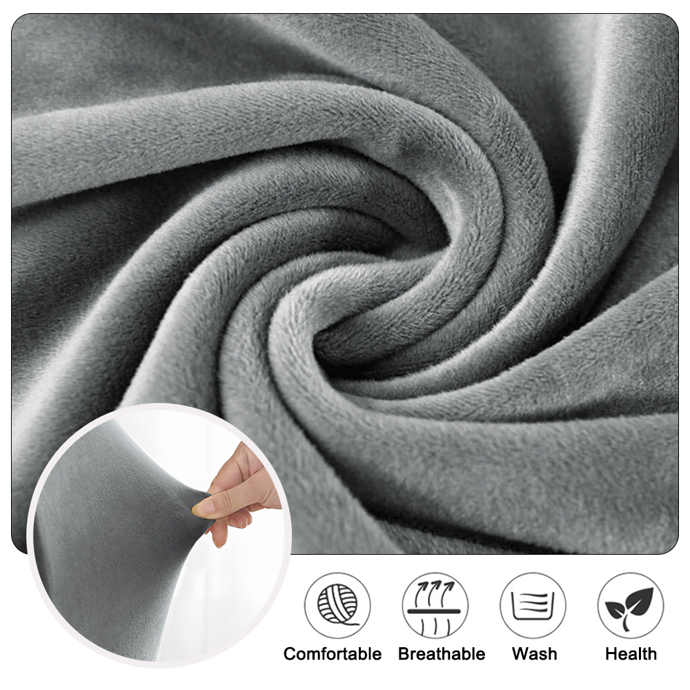 Velvet Solid color Chair Cover - Home Bar Seating 리뷰 및 가격
