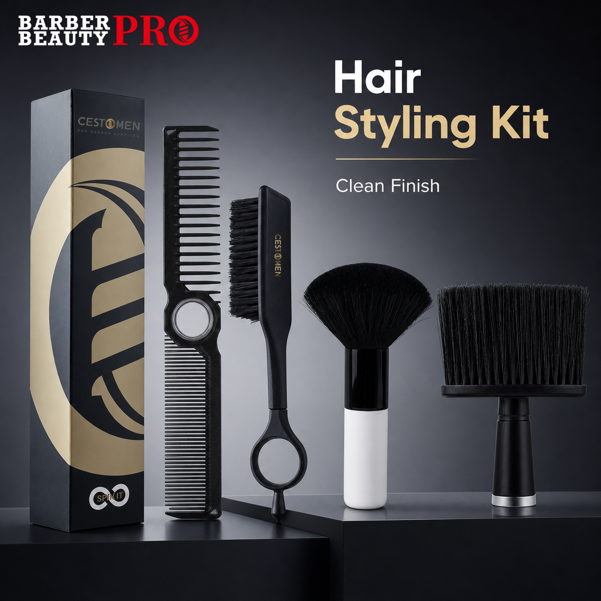 3Pcs Barber Hair Styling Kit w - Home Barber 리뷰 및 가격