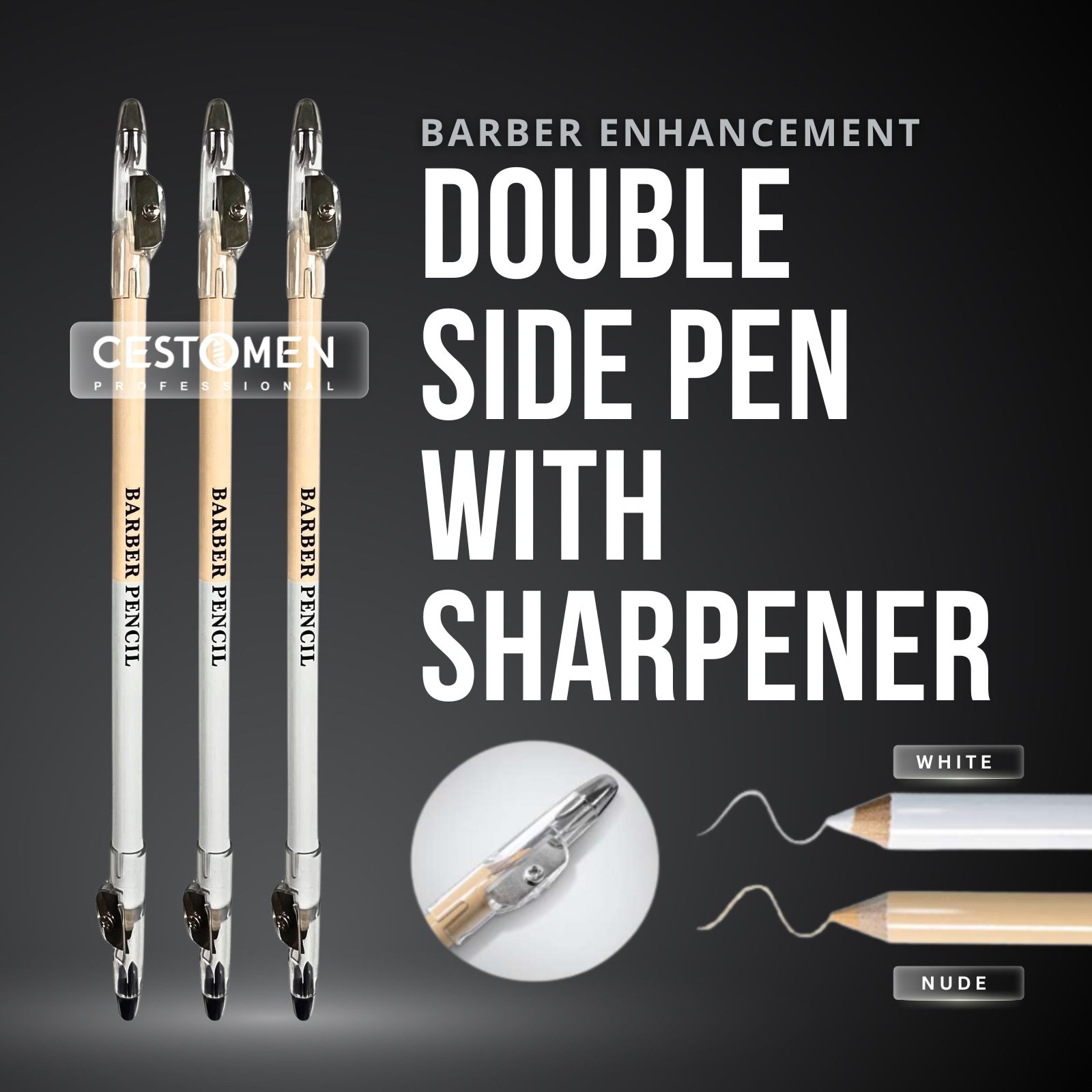 3Pcs Double-sided Barber Beard - Home Barber 리뷰 및 가격