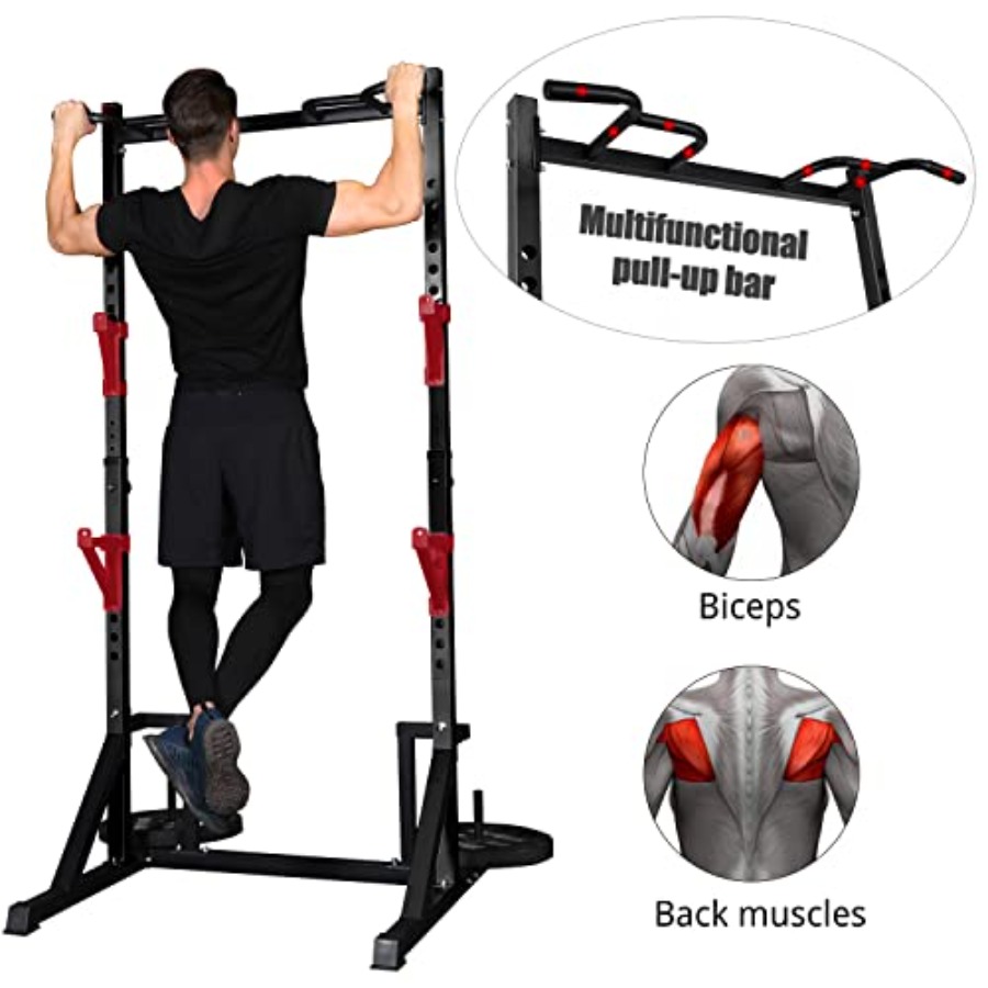 Home gym power rack with pull- - Home Bar And Gym 리뷰 및 가격