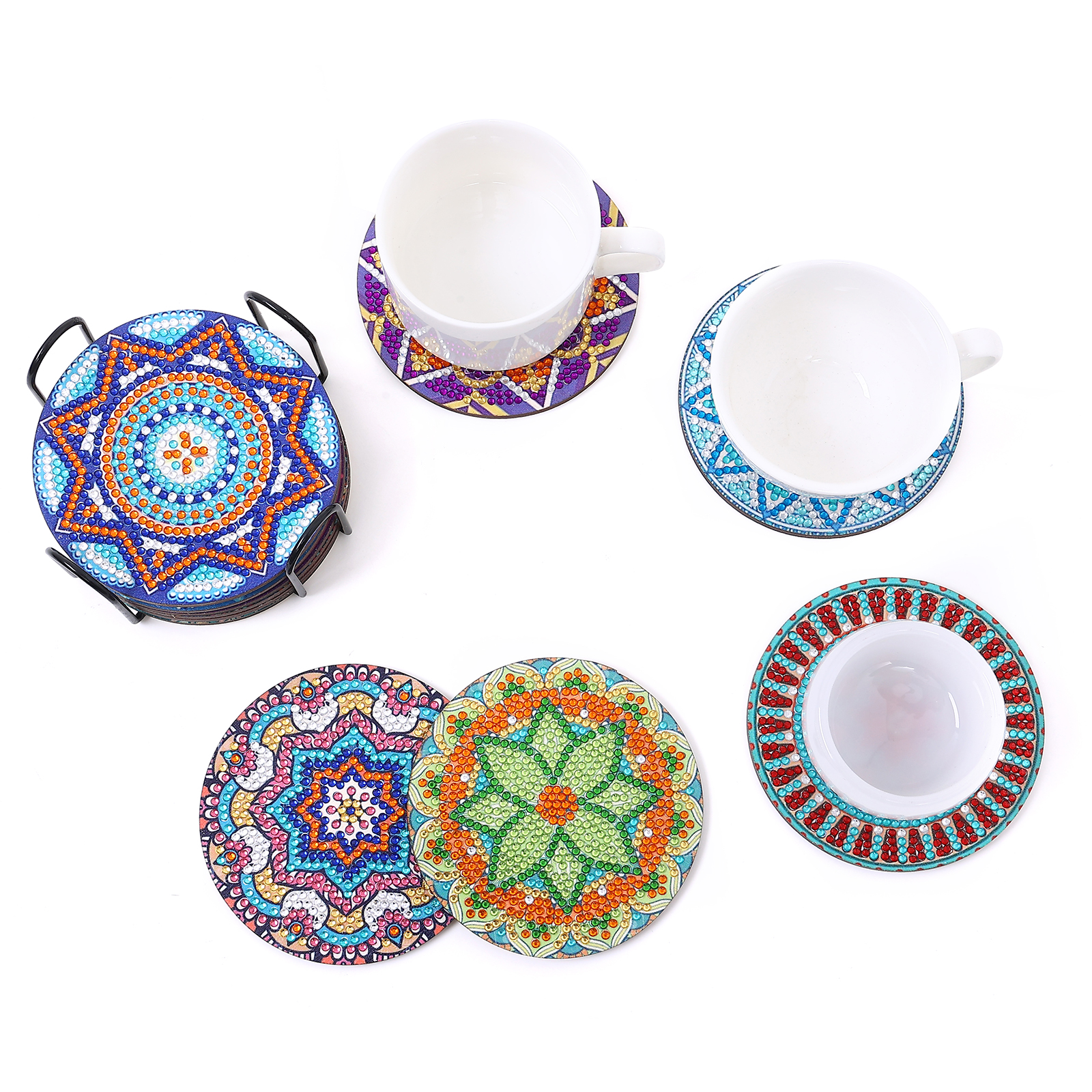 12Piece Manda Floral Pattern C - Home Barista 리뷰 및 가격