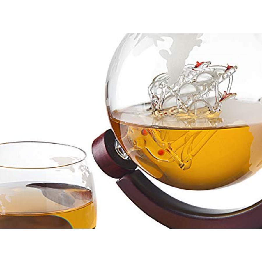 Whiskey Decanter Globe Set wit - Decanter Globe Set 리뷰 및 가격