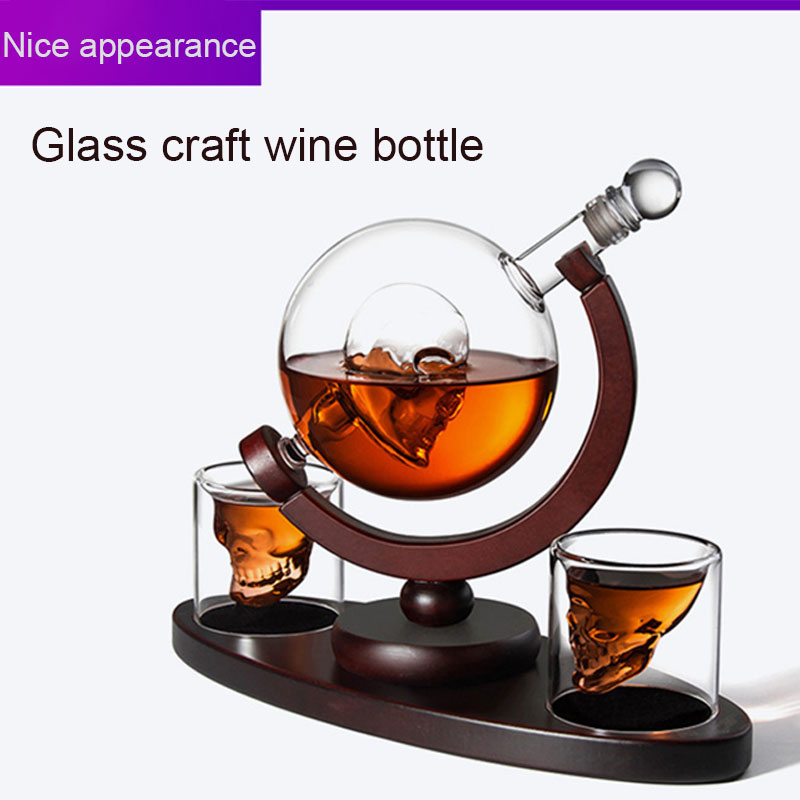 Skull Globe Whiskey Decanter S - Decanter Globe Set 리뷰 및 가격