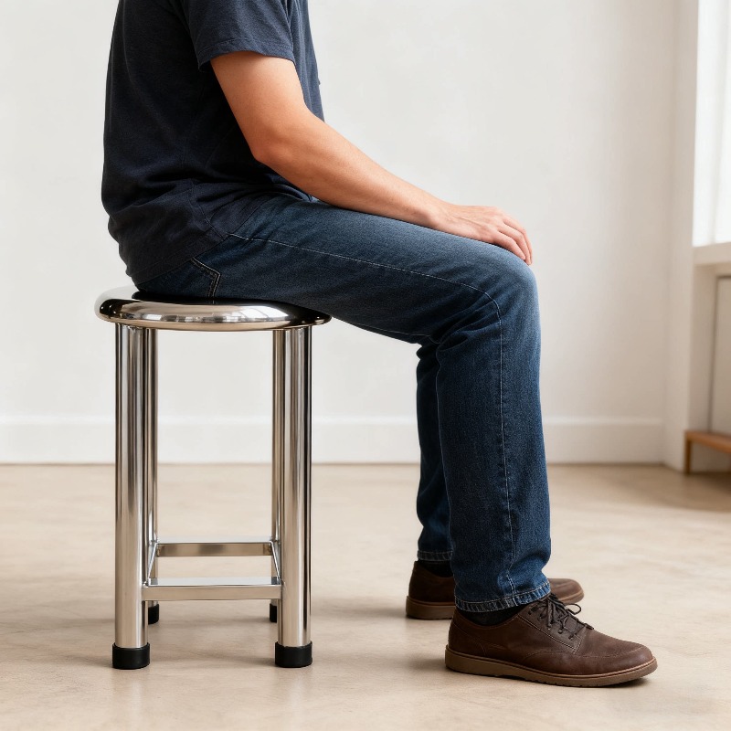 304 Stainless Steel Round Stoo - Home Bar Stools 리뷰 및 가격