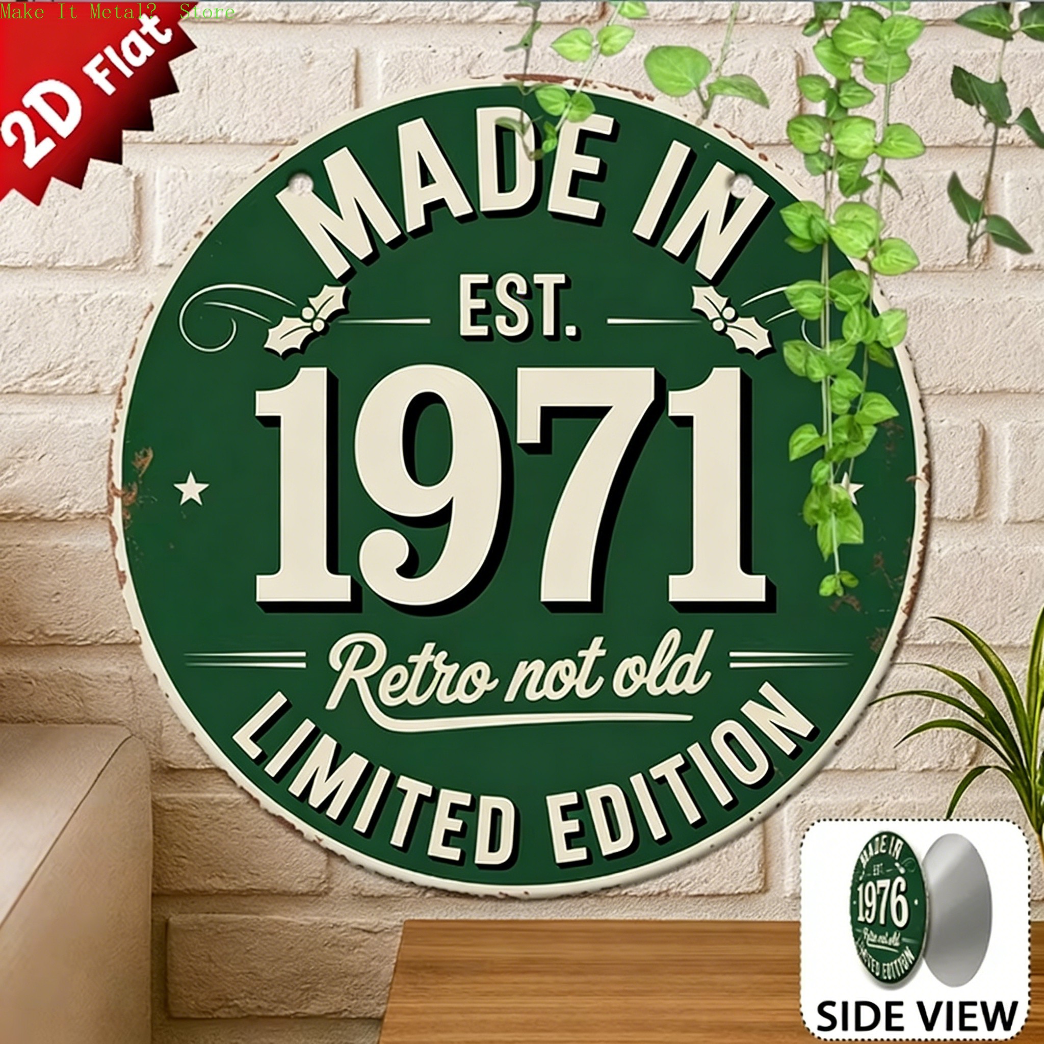 Made in 1976 Retro Not Old 2D  - Home Bar Cafe 리뷰 및 가격