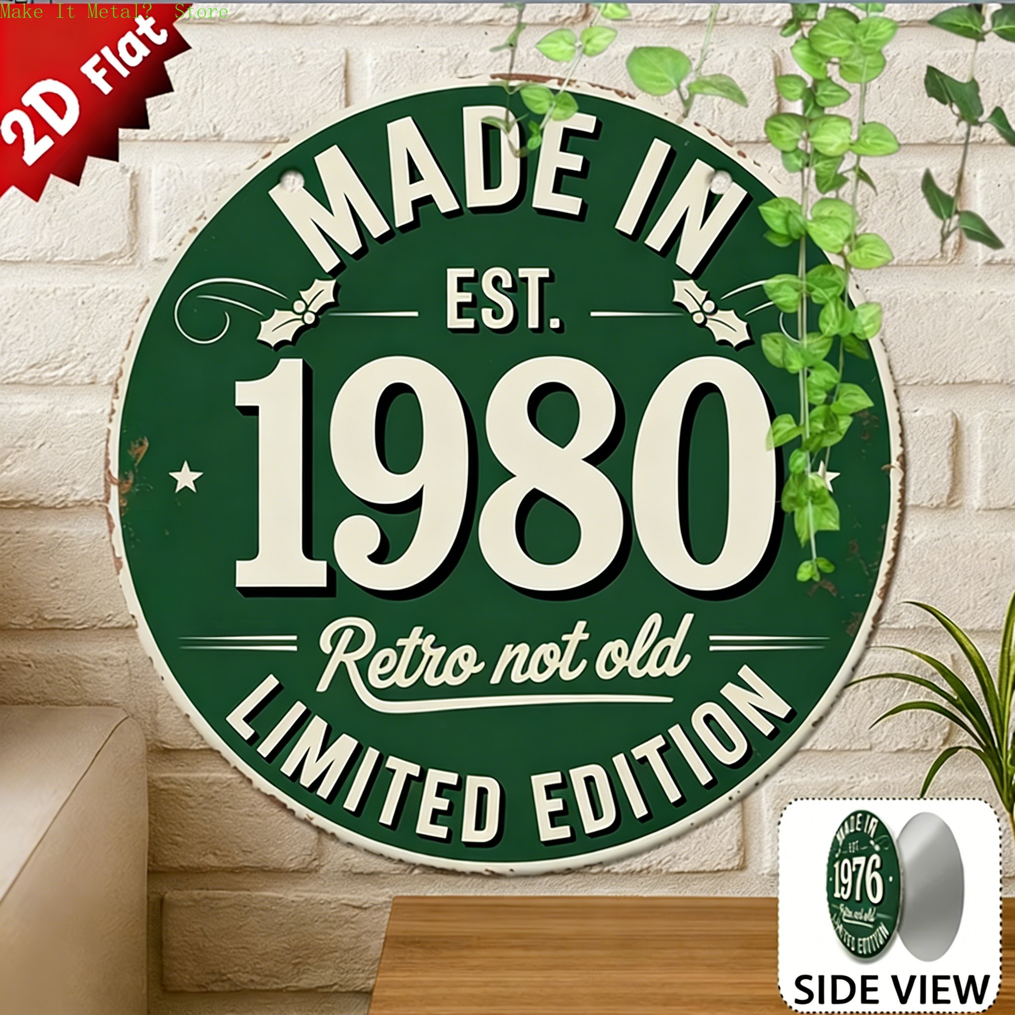 Made in 1976 Retro Not Old 2D  - Home Bar Cafe 리뷰 및 가격
