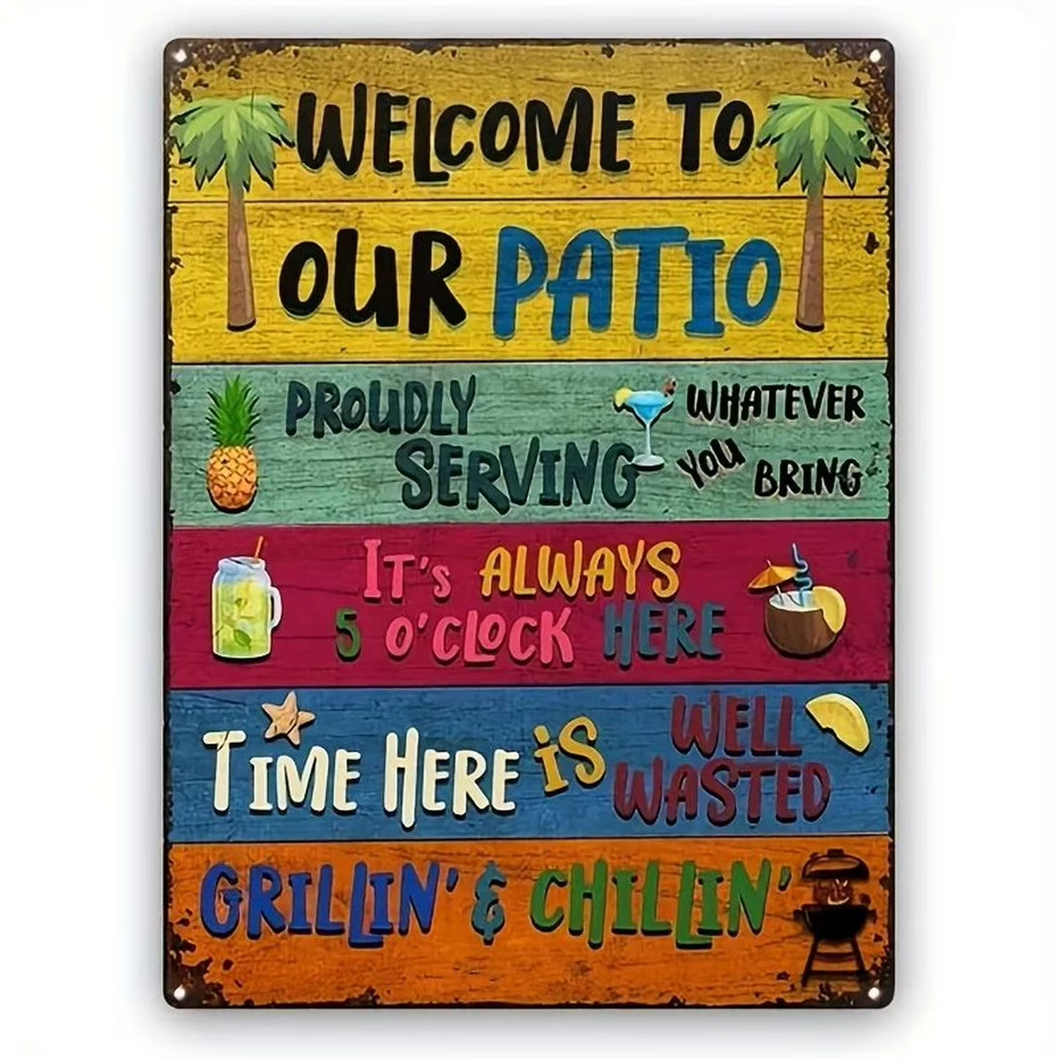 Quotes Plaque Metal Tin Signs  - Home Bar Cafe 리뷰 및 가격