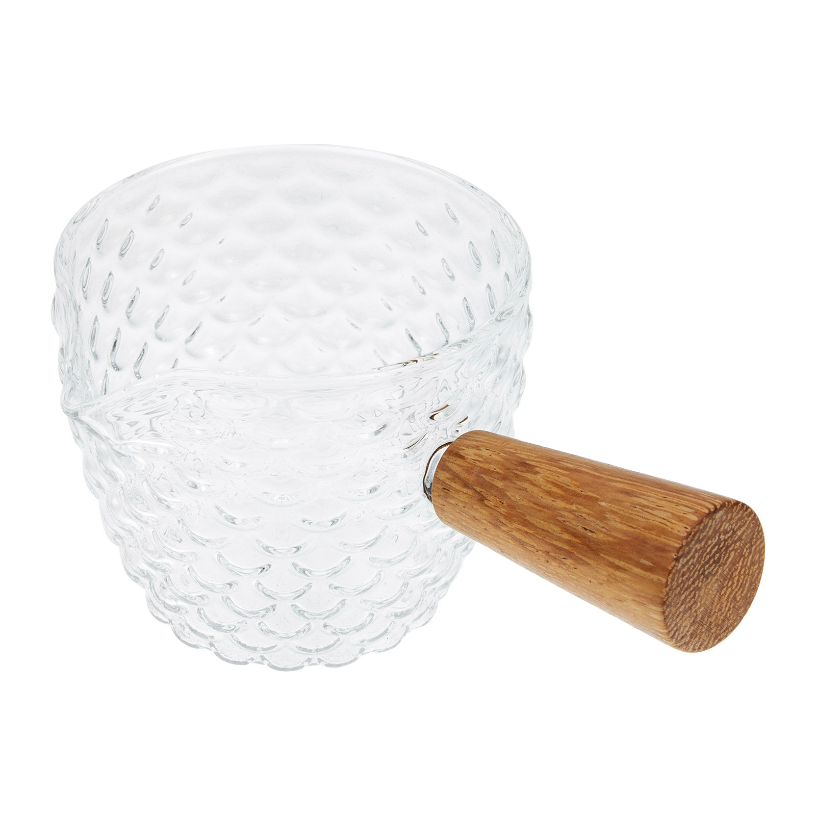 Hammered Glass Milk Pitcher Co - Home Bar Supplies 리뷰 및 가격